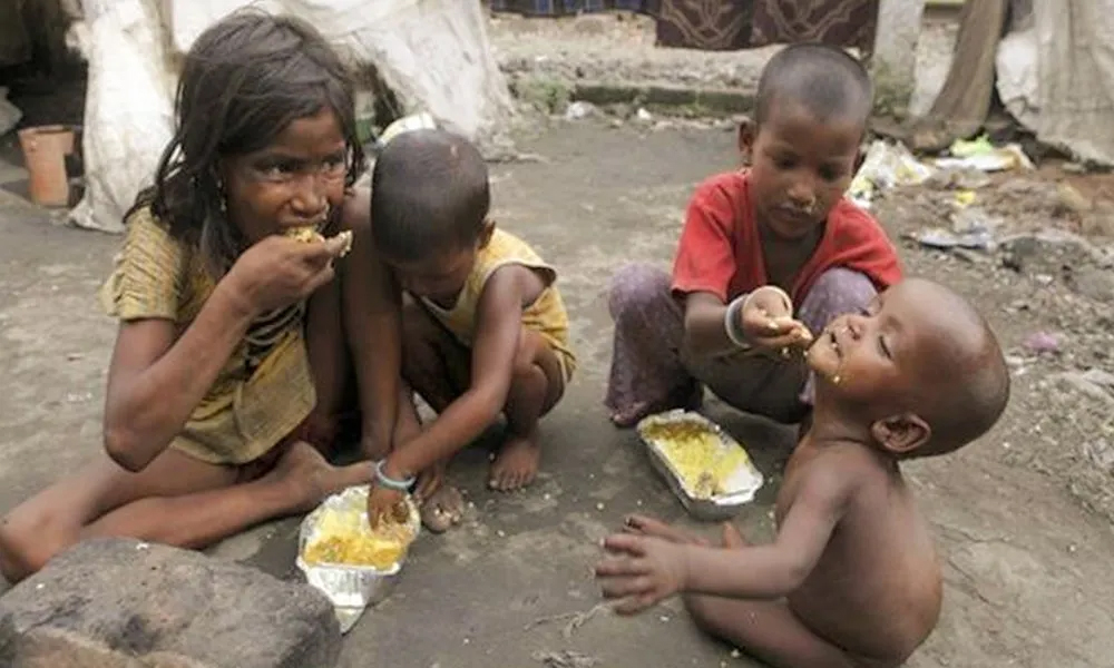 Poor Hungry Children